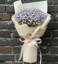 Букет цветов из:  Гипсофила в Полянах Рязанская область