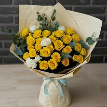 Букет цветов из:  Розы в Полянах Рязанская область