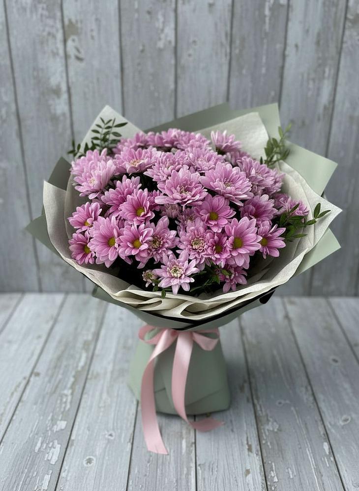 Букет цветов из: Хризантемы в Полянах Рязанская область