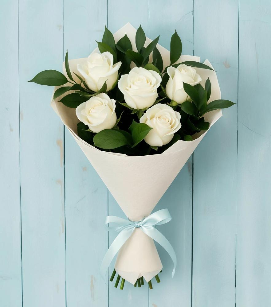 Букет цветов из: Розы в Полянах Рязанская область