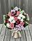 Букет цветов из: Альстромерии, Гвоздики, Розы и Хризантемы в Полянах Рязанская область