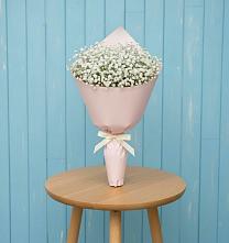 Букет цветов из:  Гипсофила в Полянах Рязанская область