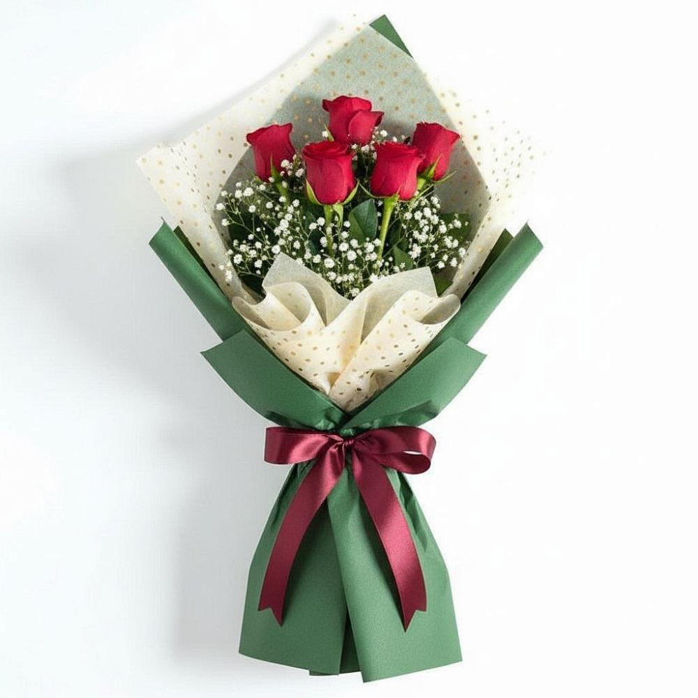 Букет цветов из: Розы в Полянах Рязанская область