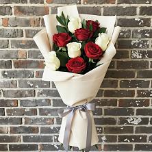 Букет цветов из:  Розы в Полянах Рязанская область