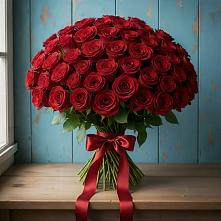 Букет Красные розы Блэк Меджик в Полянах Рязанская область