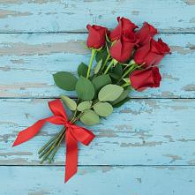 Букет Красные розы в Полянах Рязанская область