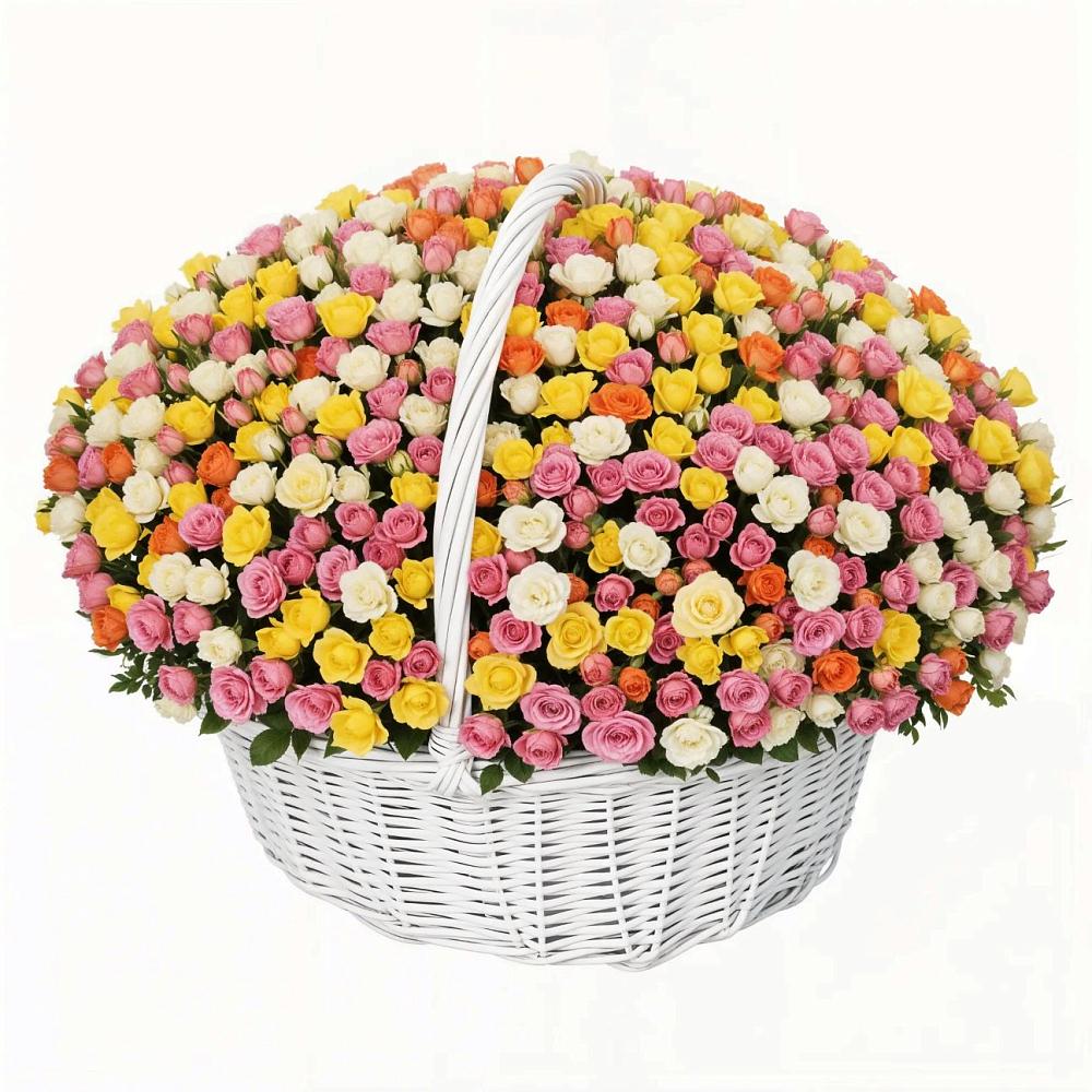 Премиум букет из: Розы в Полянах Рязанская область