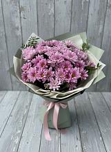 Букет цветов из:  Хризантемы в Полянах Рязанская область