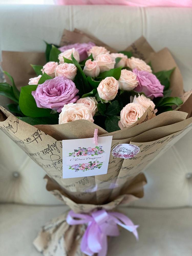 Букет цветов из: Розы в Полянах Рязанская область