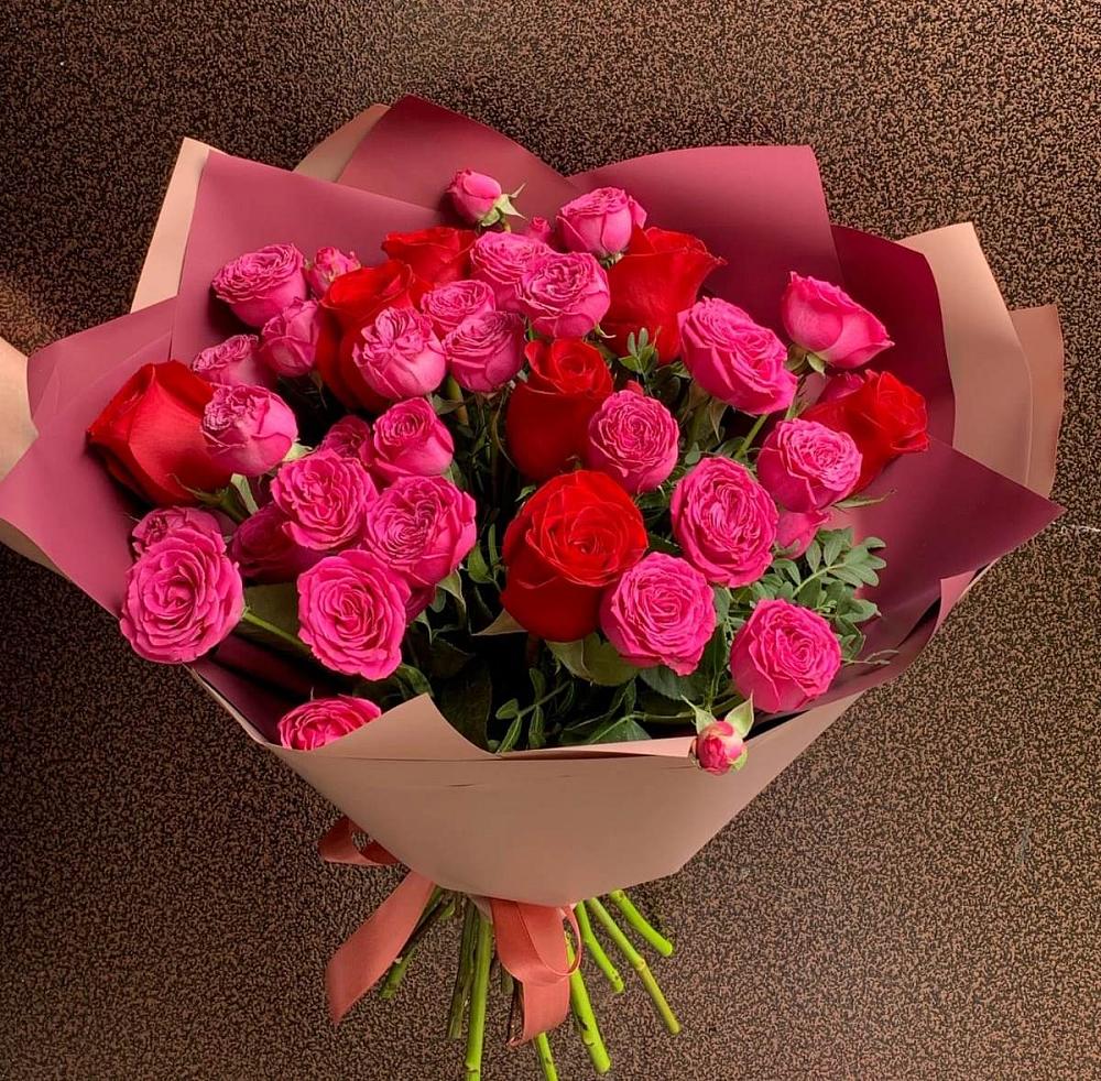 Букет В объятьях нежности в Полянах Рязанская область