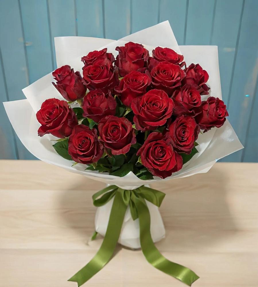 Букет Красные розы в Полянах Рязанская область