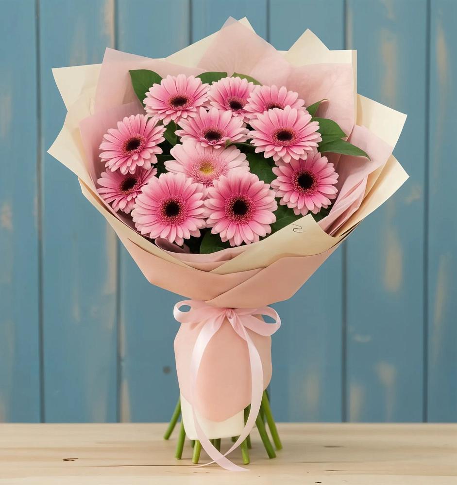 Букет цветов из: Герберы в Полянах Рязанская область