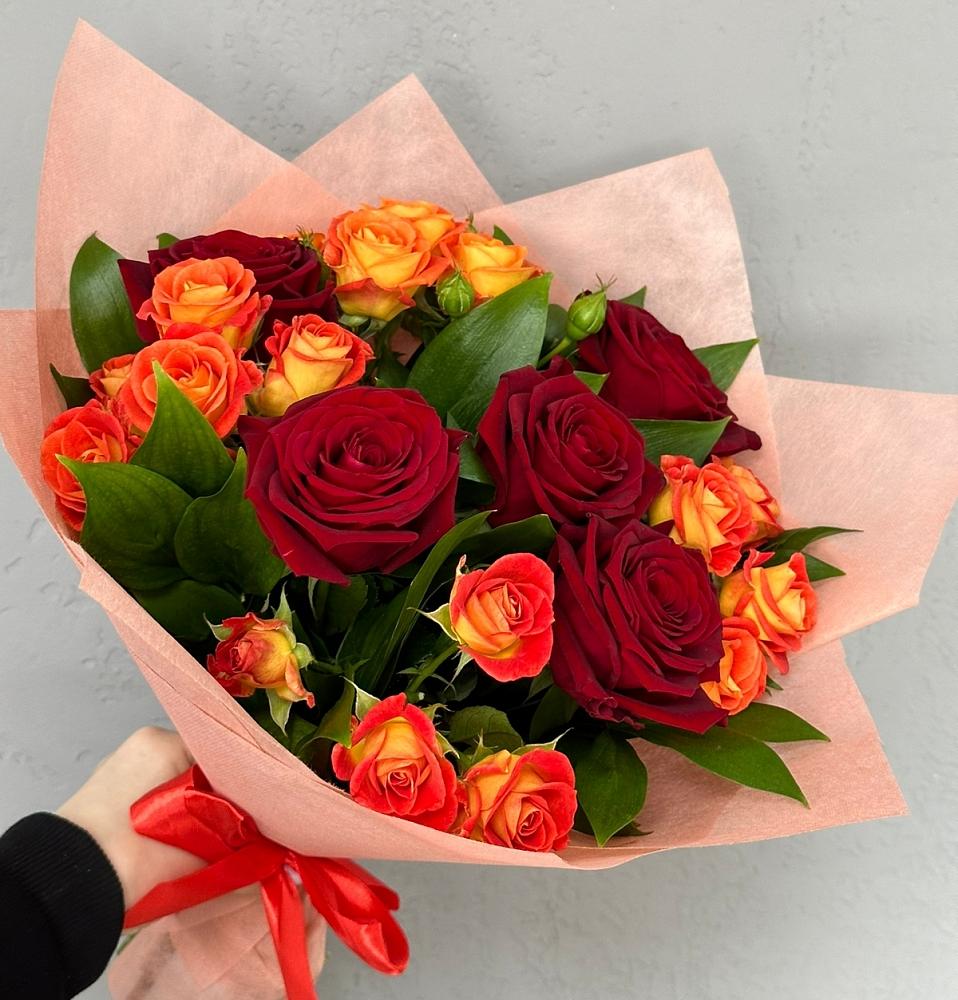 Букет Любовь и восторг в Полянах Рязанская область