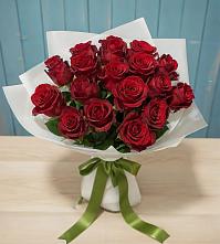 Букет Красные розы в Полянах Рязанская область