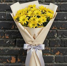 Букет цветов из:  Хризантемы в Полянах Рязанская область
