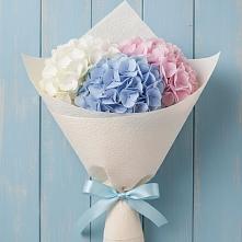 Букет цветов из:  Гортензия в Полянах Рязанская область