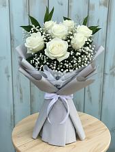 Букет цветов из:  Розы в Полянах Рязанская область