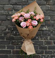 Букет цветов из:  Розы в Полянах Рязанская область