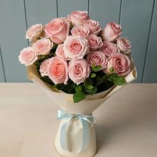Букет Розовый шарм в Полянах Рязанская область