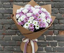 Букет цветов из:  Хризантемы в Полянах Рязанская область