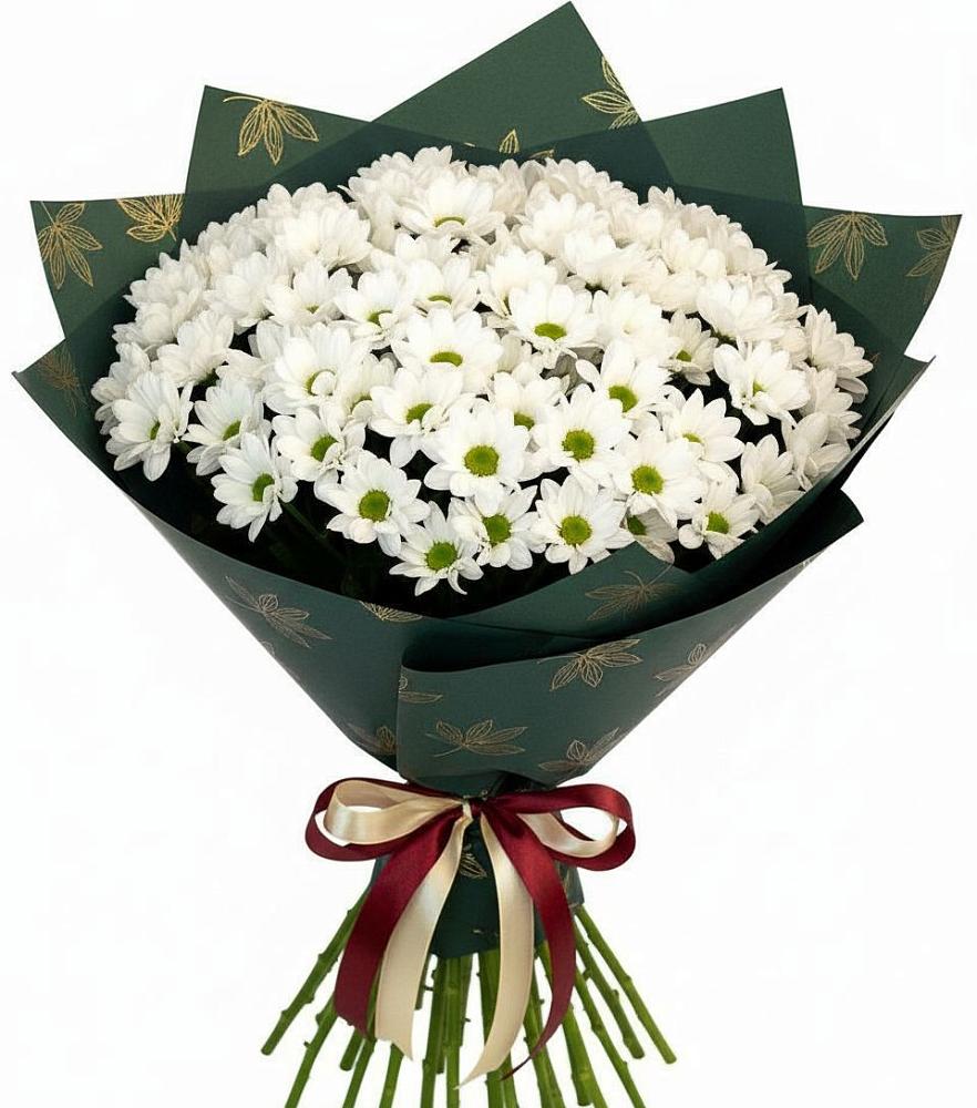 Букет цветов из: Хризантемы в Полянах Рязанская область