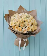 Букет Кремовое облако в Полянах Рязанская область