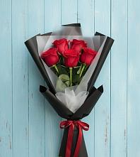 Букет цветов из:  Розы в Полянах Рязанская область