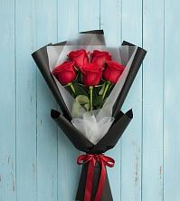 Букет цветов из:  Розы в Полянах Рязанская область