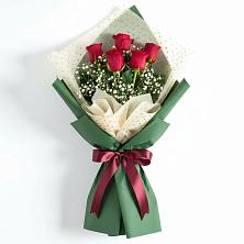 Букет цветов из:  Розы в Полянах Рязанская область