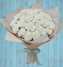 Букет цветов из:  Гвоздики в Полянах Рязанская область