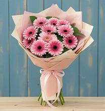Букет цветов из:  Герберы в Полянах Рязанская область