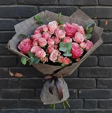 Букет цветов из:  Розы #REPLACE_PRED# Полянах Рязанская область